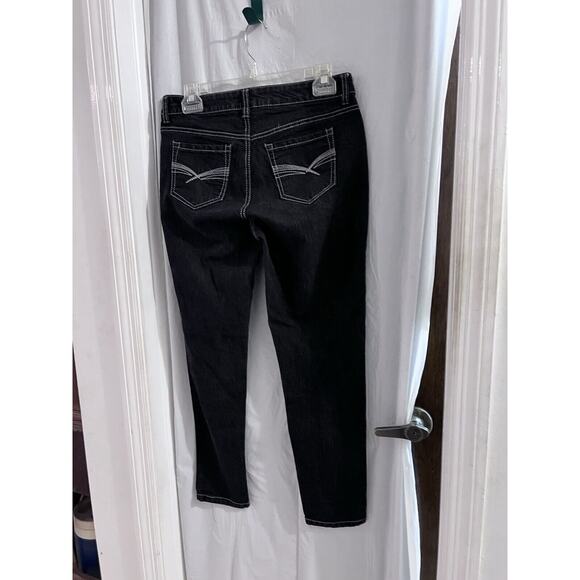 Beau Dawson Black Skinny Jeans Sz 8P - Picture 2 of 6